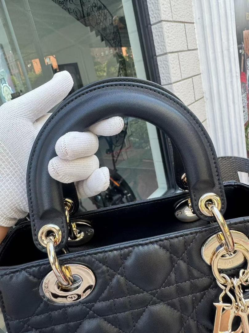 超人気極美品*ブラックキルティングバッグ!!!!!
