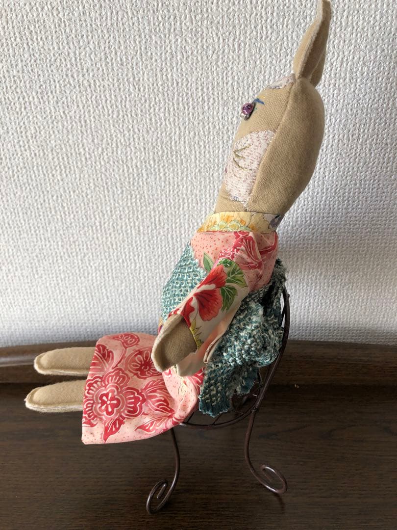 にゃんこドール(ピンクの着物少女) /ハンドメイド