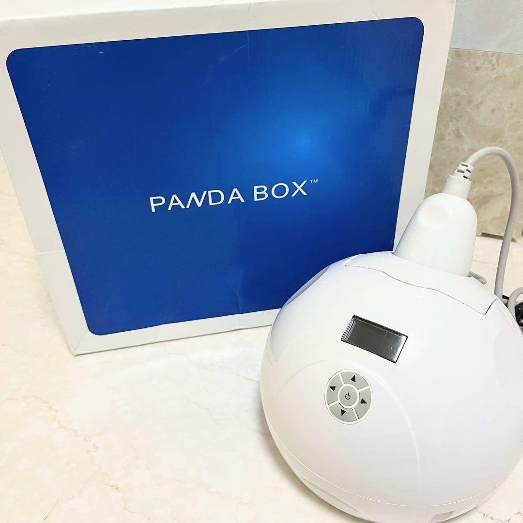 美品★脂肪分解PANDA BOX ラジオ波 40kHzキャビテーション箱付　痩身