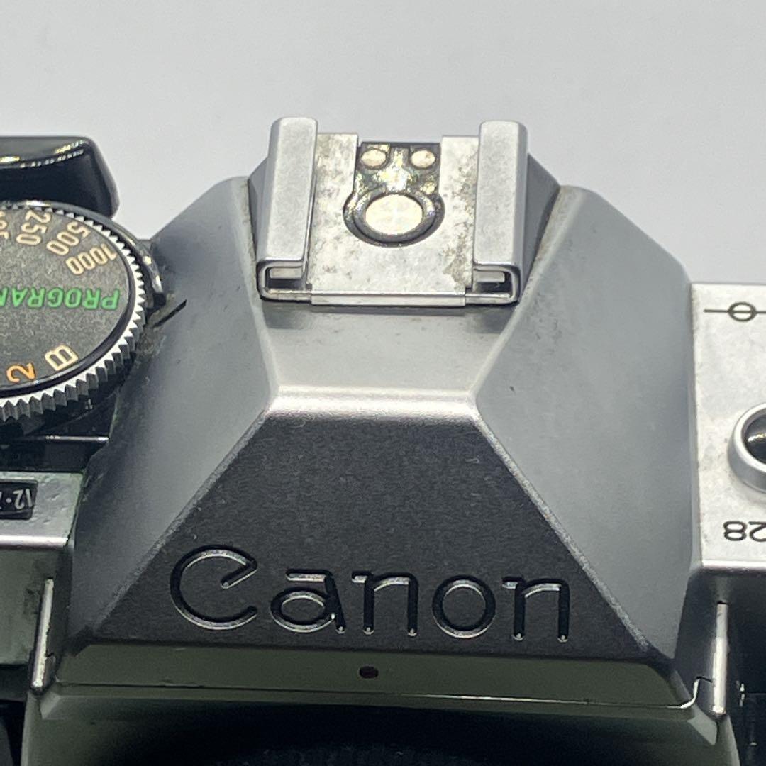 【ジャンク】一部動作確認　Canon AE-1 PROGRAM フィルムカメラ