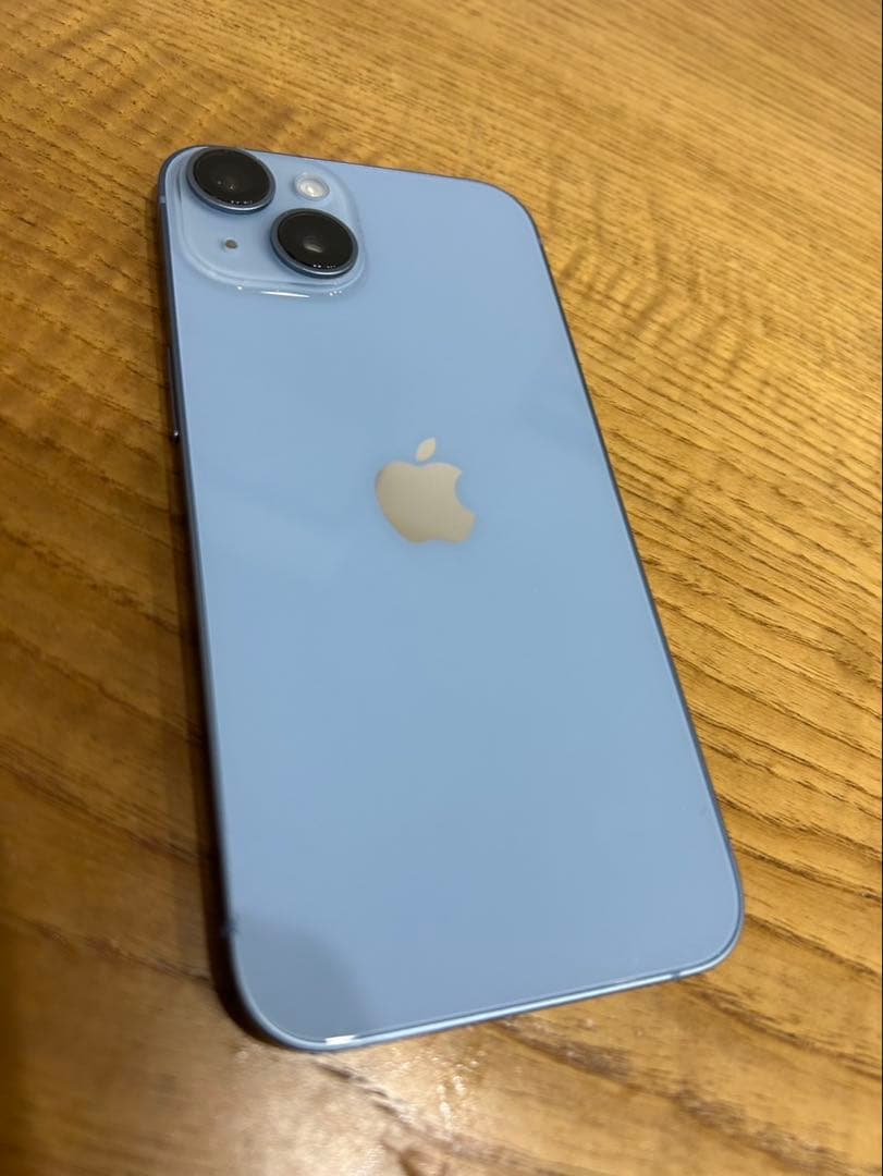 Apple iPhone 14 本体 ブルー256gb 美品　箱付き