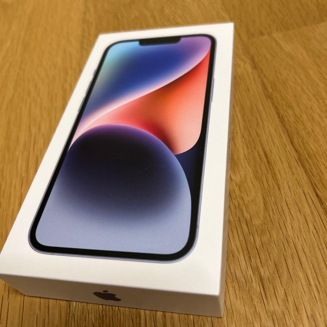 Apple iPhone 14 本体 ブルー256gb 美品　箱付き