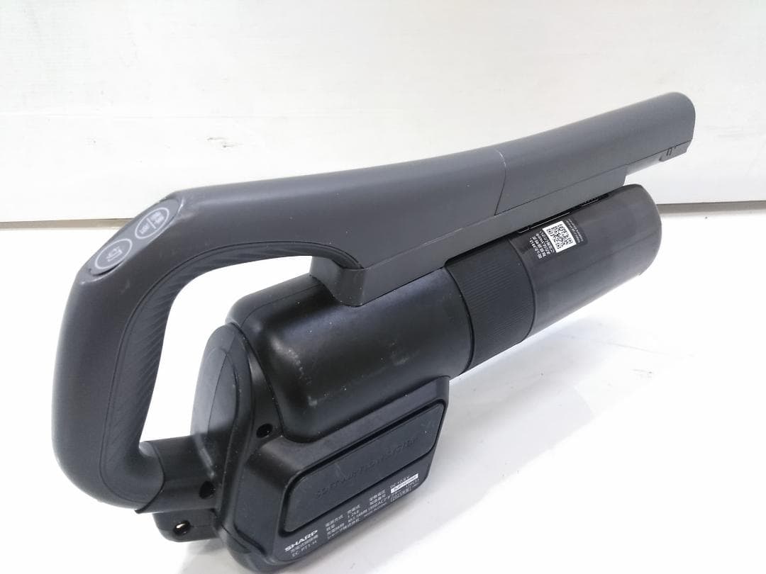 シャープ 超軽量 サイクロンスティッククリーナー EC-PT1-H 23年製 △