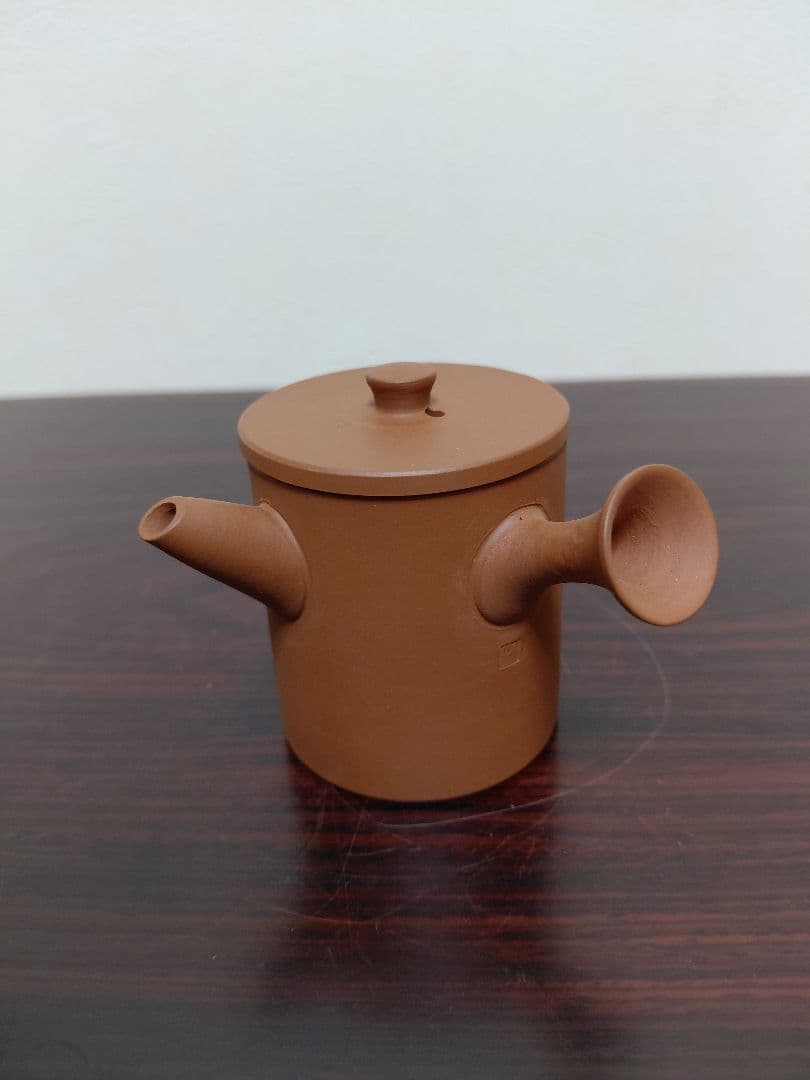常滑焼 山田常山(小常山)急須 木箱 煎茶道具