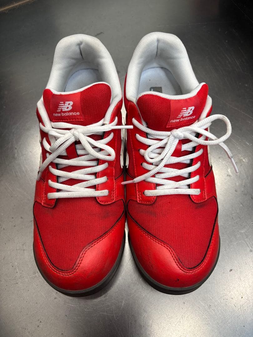 New Balance 27 赤　安全靴