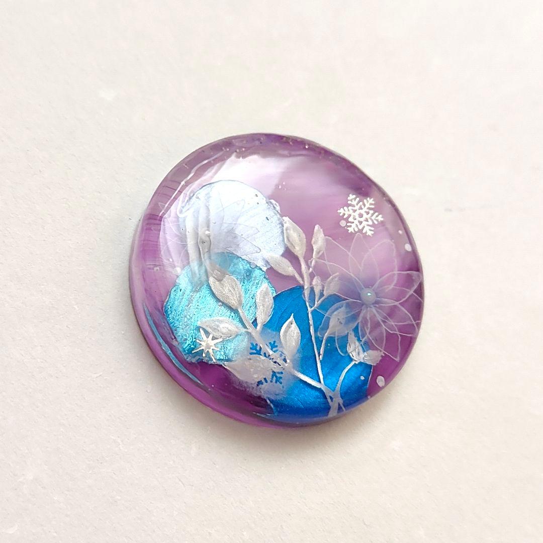 【969】ハンドメイド　レジン　ヘアゴム　ポニーフック
