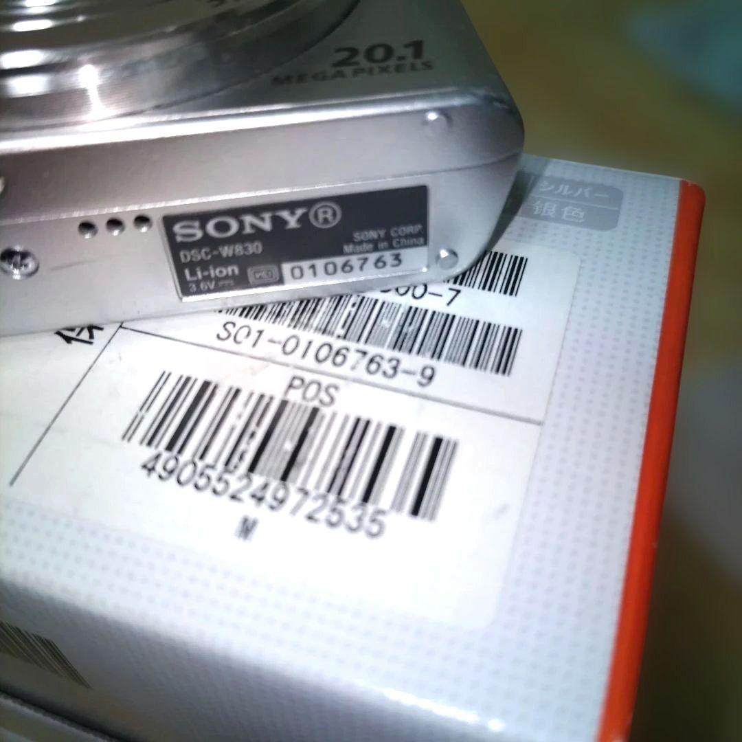 ソニー　SONY DSC-W830 動作OK