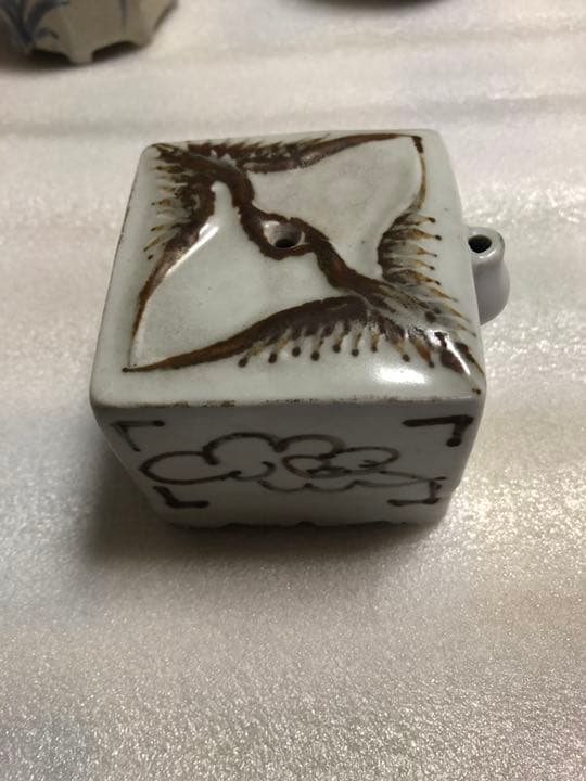 古美術 李朝陶器 水滴5個セット(書道家引退品)