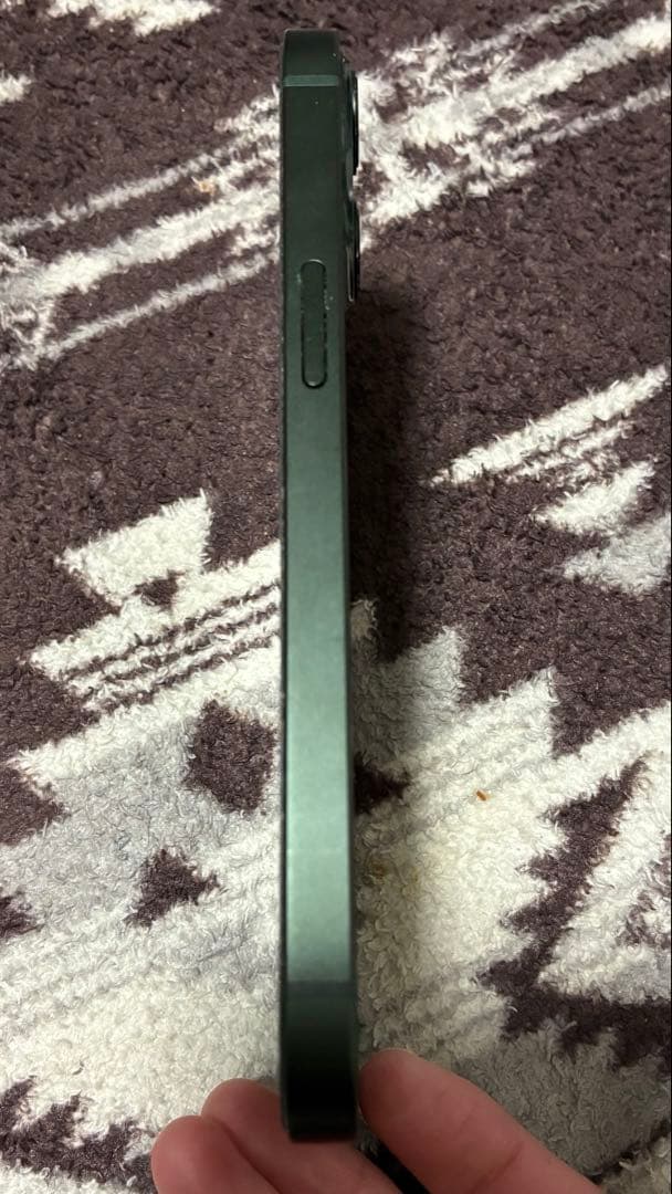 iPhone13 グリーン　本体　箱　充電ケーブル