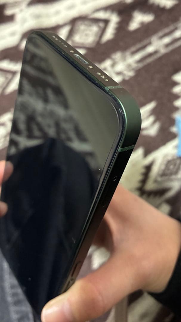 iPhone13 グリーン　本体　箱　充電ケーブル