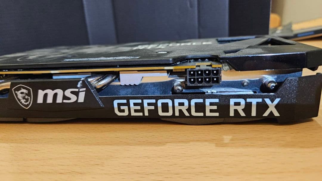 ジャンク品 MSI GeForce RTX3060ti　補助電源コネクタ付き