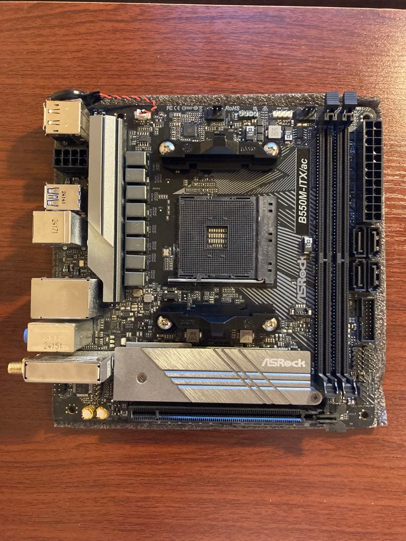 【領収証付】ASRock B550M-ITX/ac