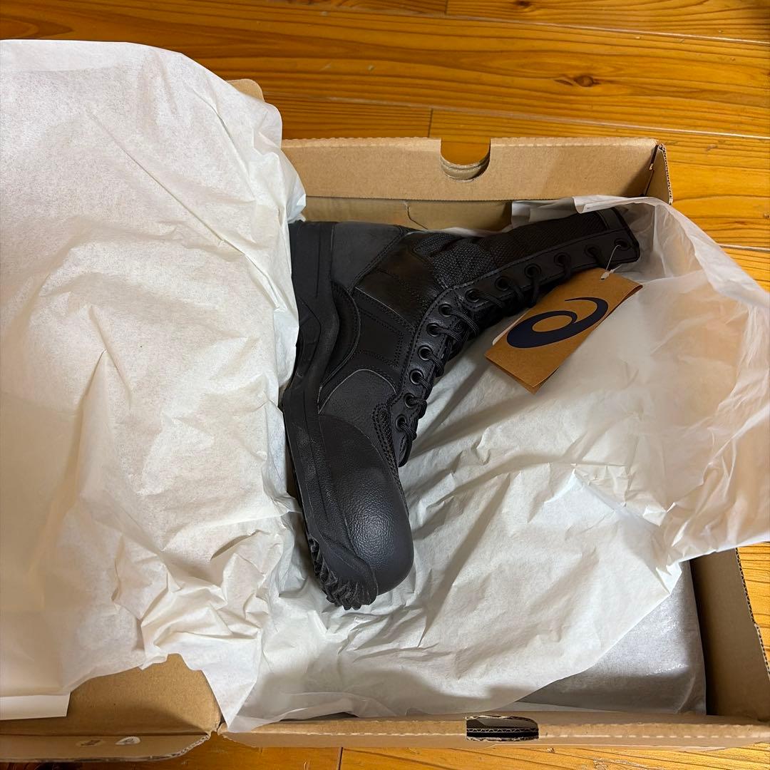 asics ウィンジョブ RG 2 ブラック 25.5cm 消防　警察　自衛隊