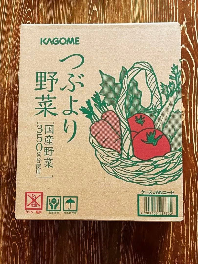KAGOME つぶより野菜 350g 30本入り