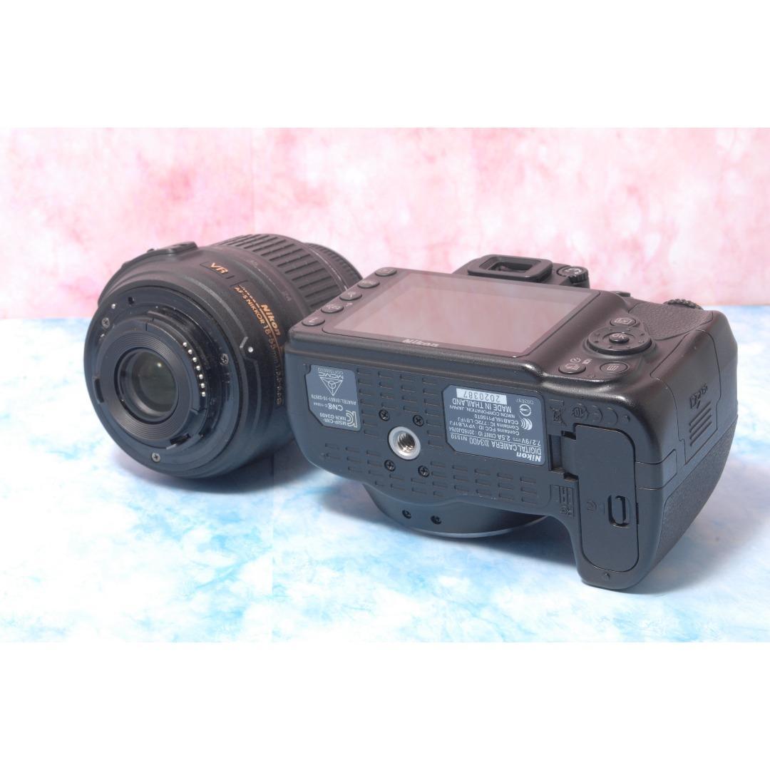 ★Nikon D3400★一眼レフカメラ★ショット数少★スマホ転送OK★入学式