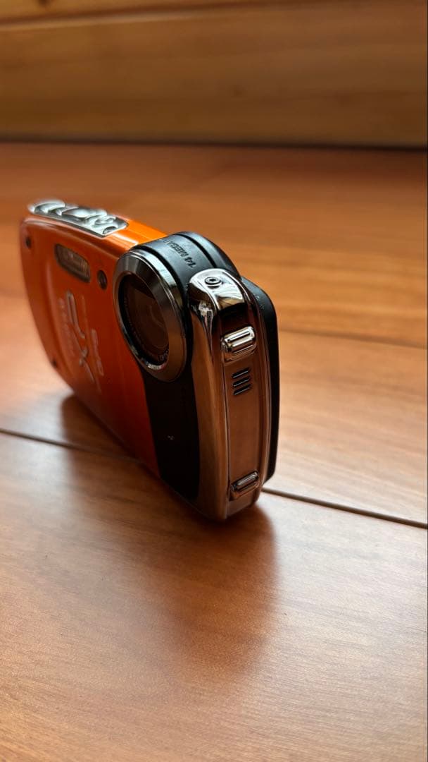 FUJIFILM XP GPS オレンジ色 デジタルカメラ