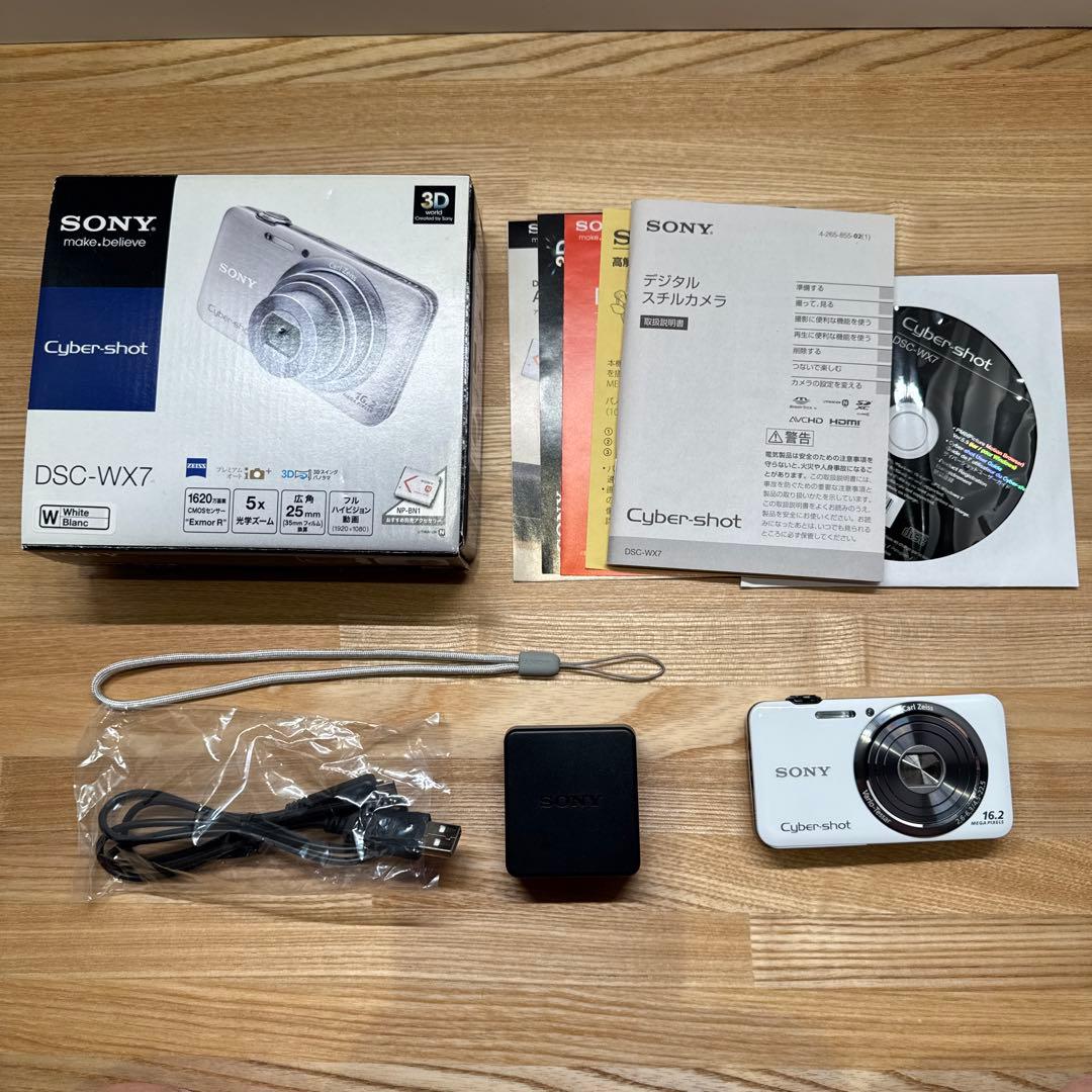 Sony Cyber-shot DSC-WX7 16.2メガピクセル　おまけ付き