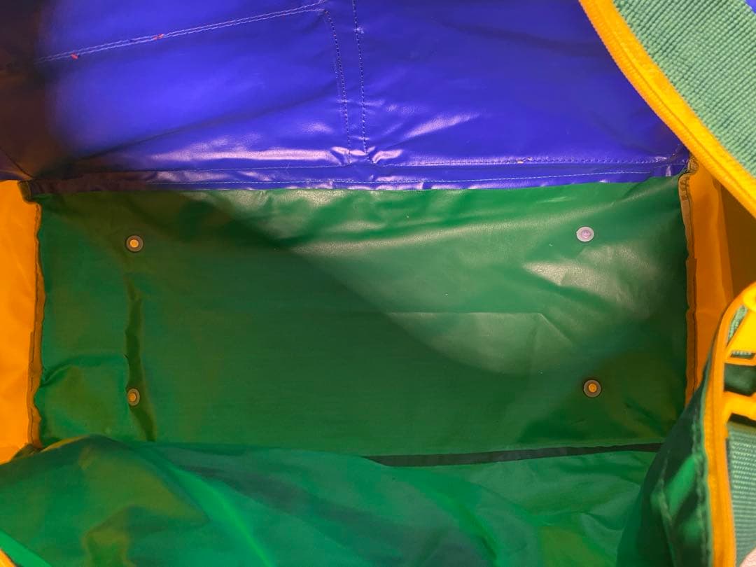 ベネトン BENETTON ボストンバッグ レア マルチカラー ダッフルバッグ