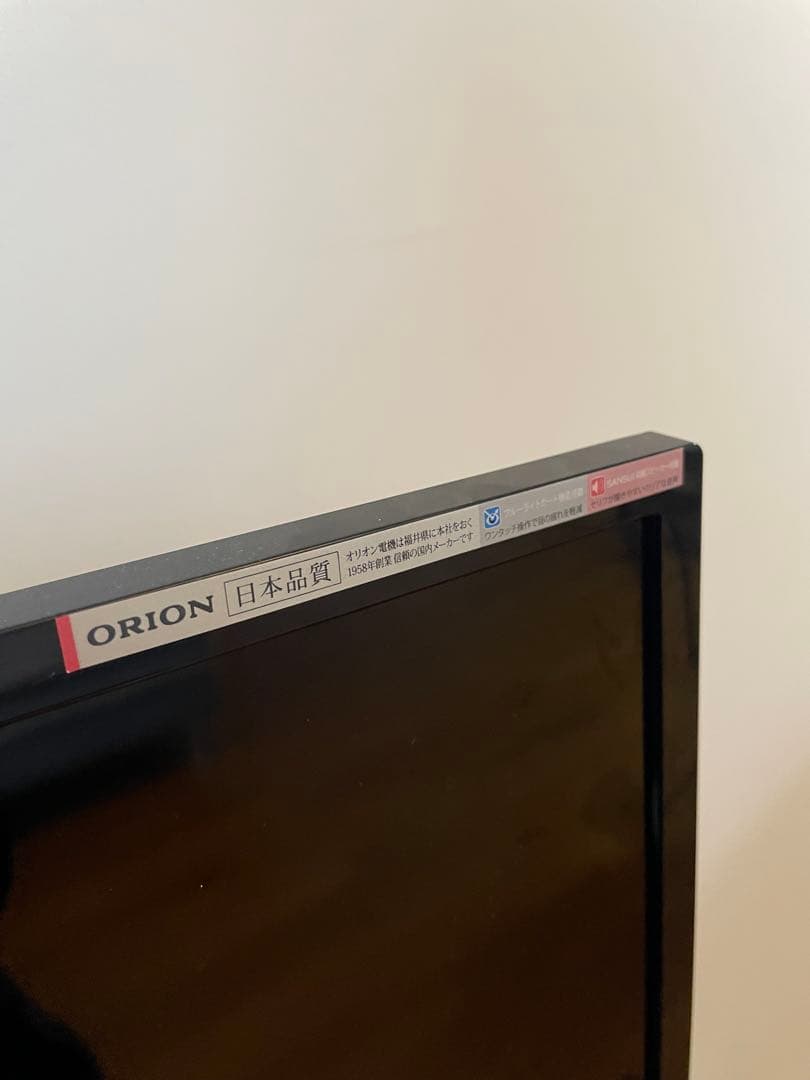 ORION製 40インチテレビ DTX40-32B（2016年製）