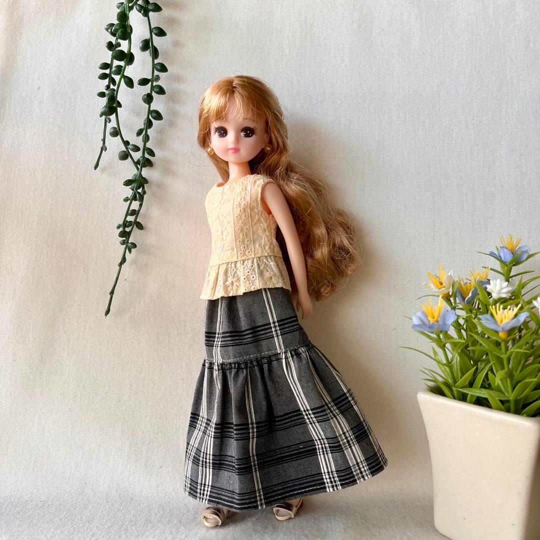 みけねこ　リカちゃんの服　ハンドメイド