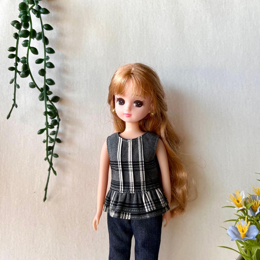 みけねこ　リカちゃんの服　ハンドメイド