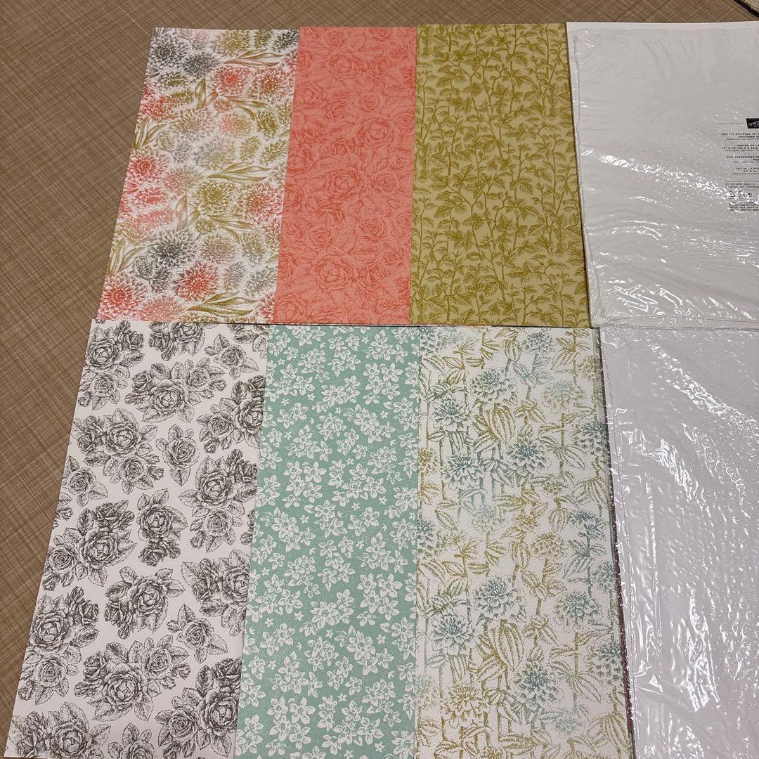 スタンピンアップ　Stippled Roses バンドル　DSP付き