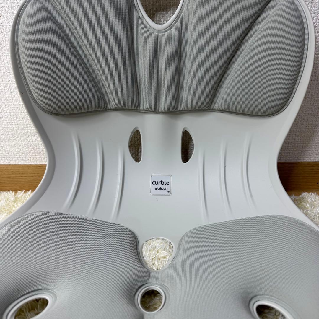 curble ablue カーブルチェア ワイド グレー　バランスチェア　2個