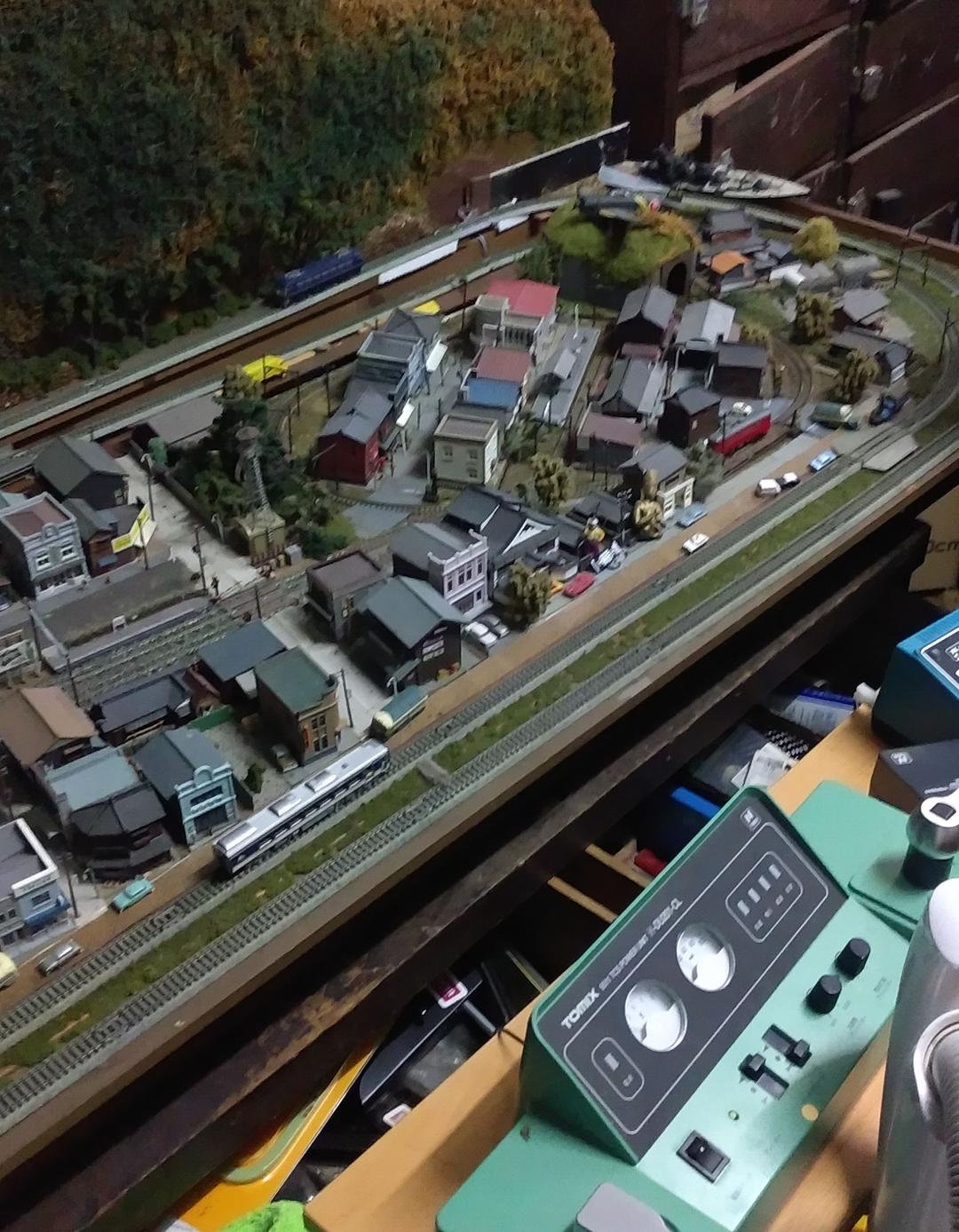 鉄道路線ジオラマ 動作確認済み