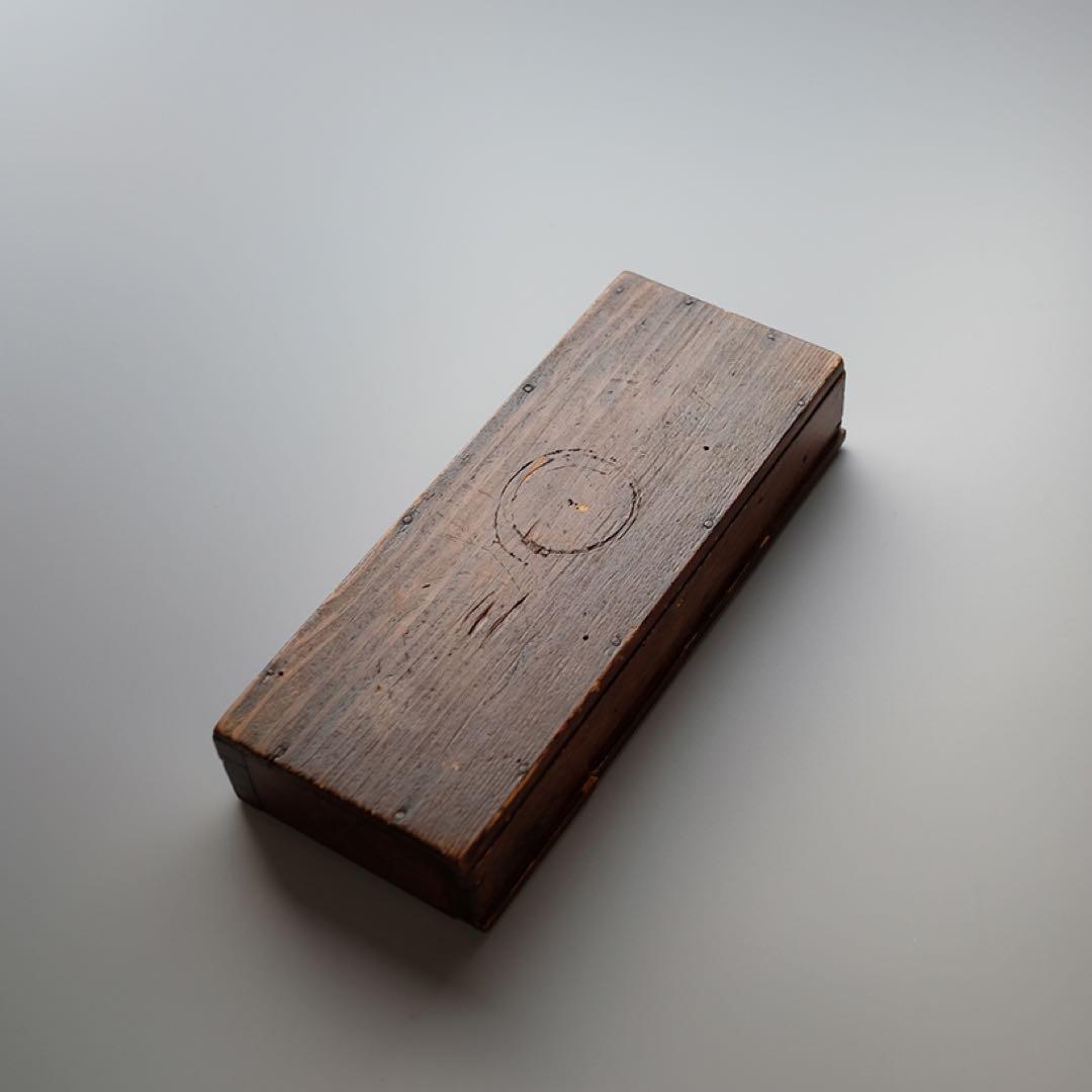 ヴィンテージ 木製貯金箱 中古品