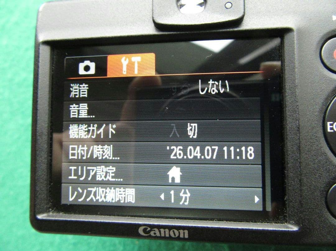 Canon　キャノン　PowerShot A1400　単３電池稼働