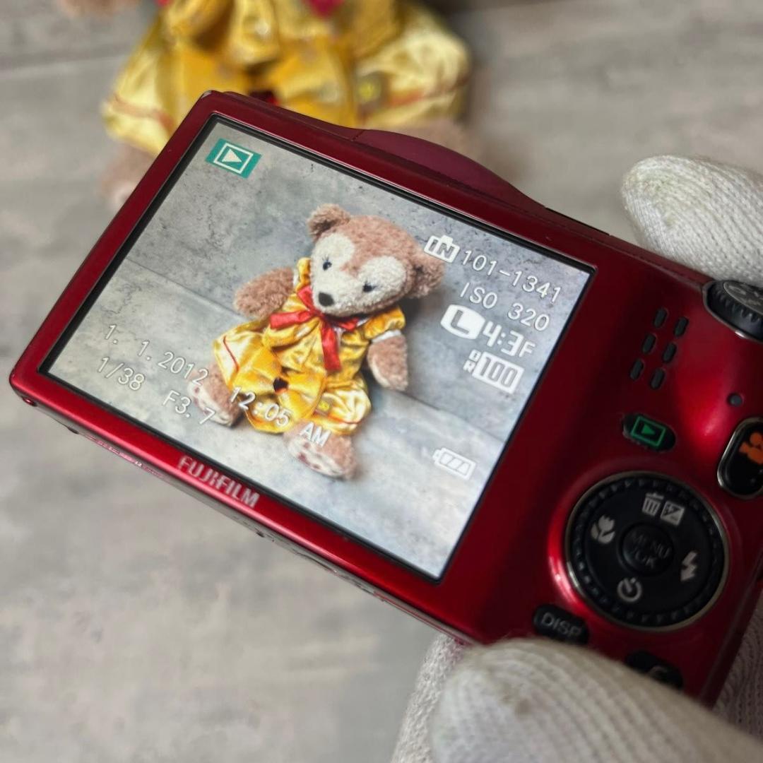 FUJIFILM FinePix F770EXR レッド 赤 デジカメ