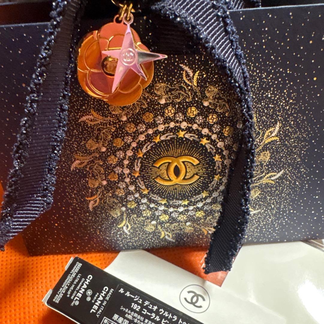 CHANELホリデー　ルルージュデュオウルトラトゥニュ192 コーラルピンク新品