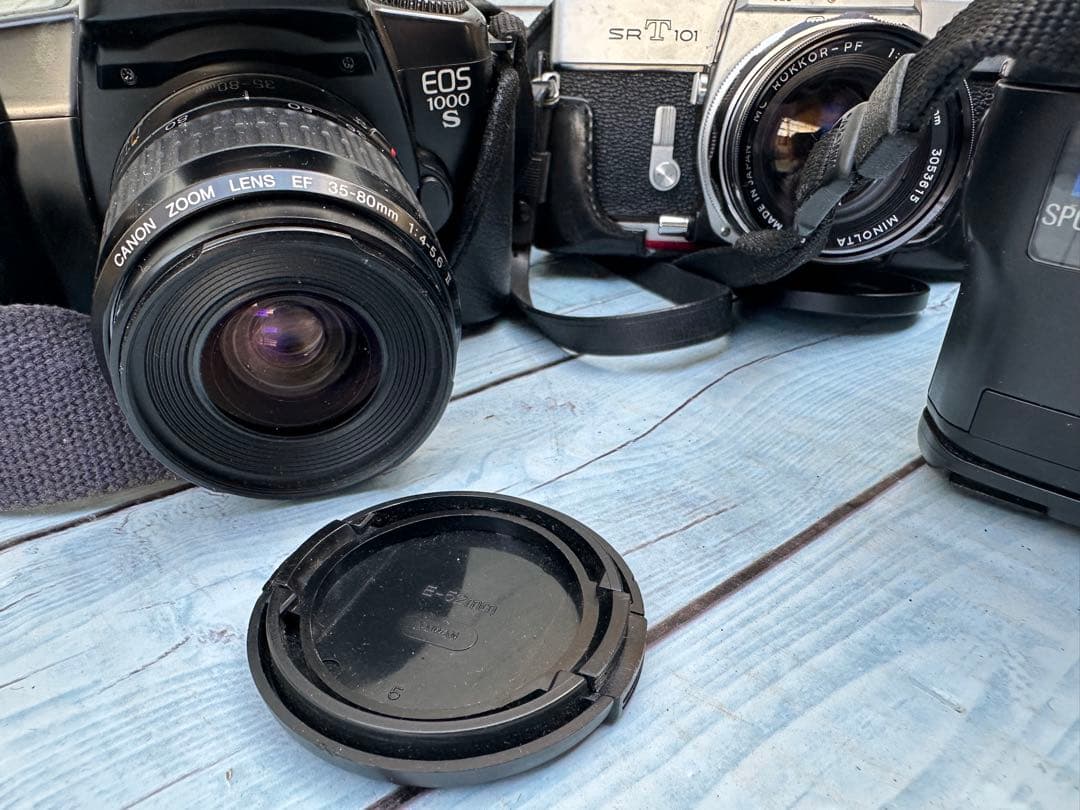 Canon EOS 1000S などまとめて4台ジャンク(H64)