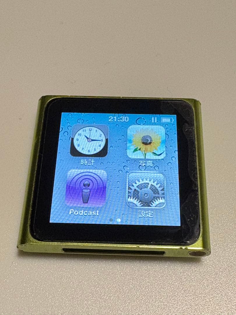 apple ipod nano 第6世代 16GB グリーン緑