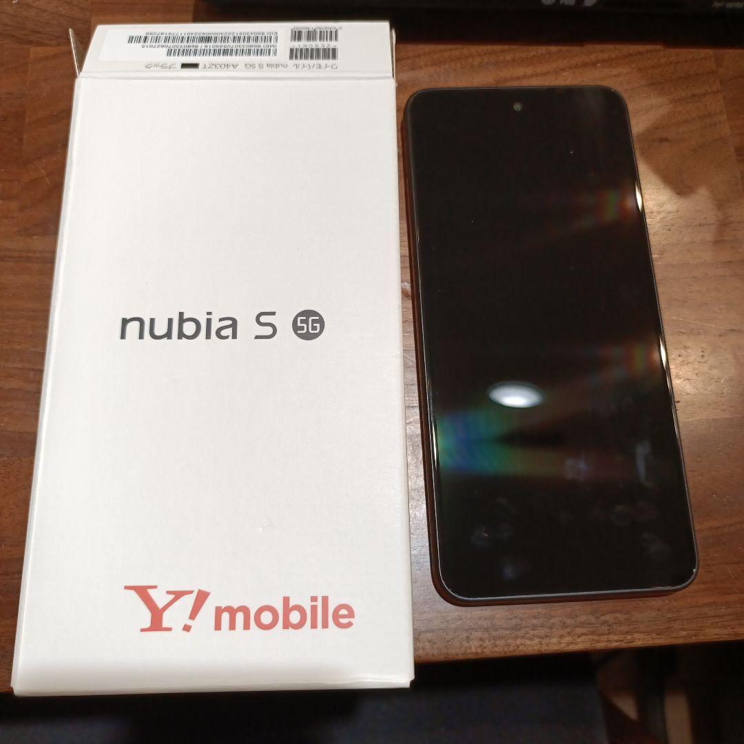 nubia S 5G スマートフォン本体