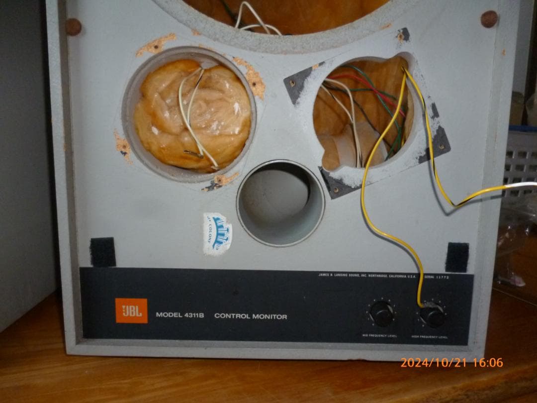 ①JBL4311B　11481・11772 エンクロージャー