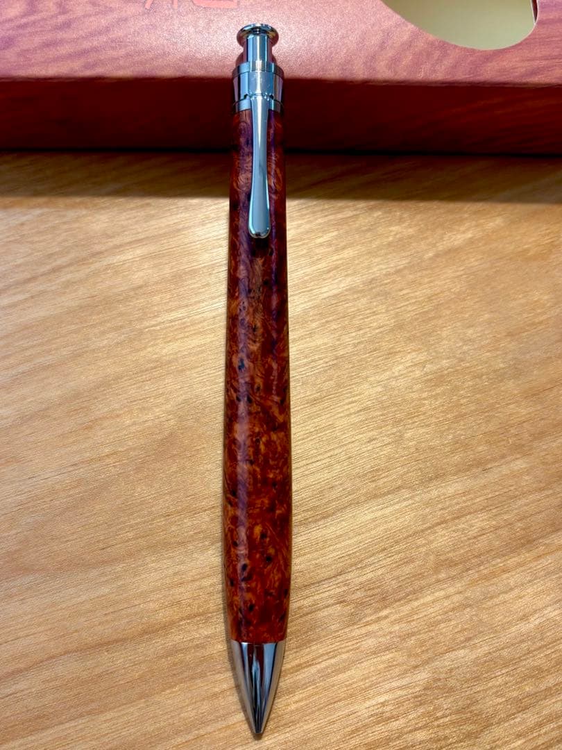工房楔　花梨こぶ杢（上杢）　ペンシル楔0.5mm 新品未使用