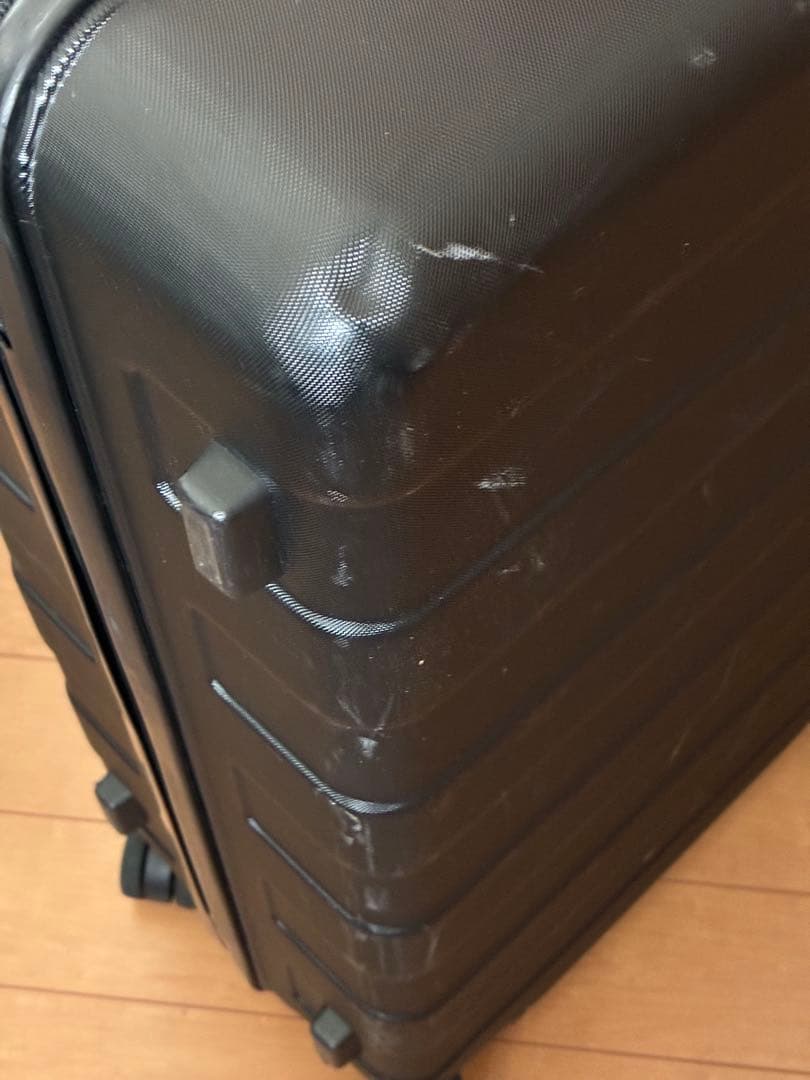 無印良品 大型75L キャリーケース キャスターストッパー付き スーツケース