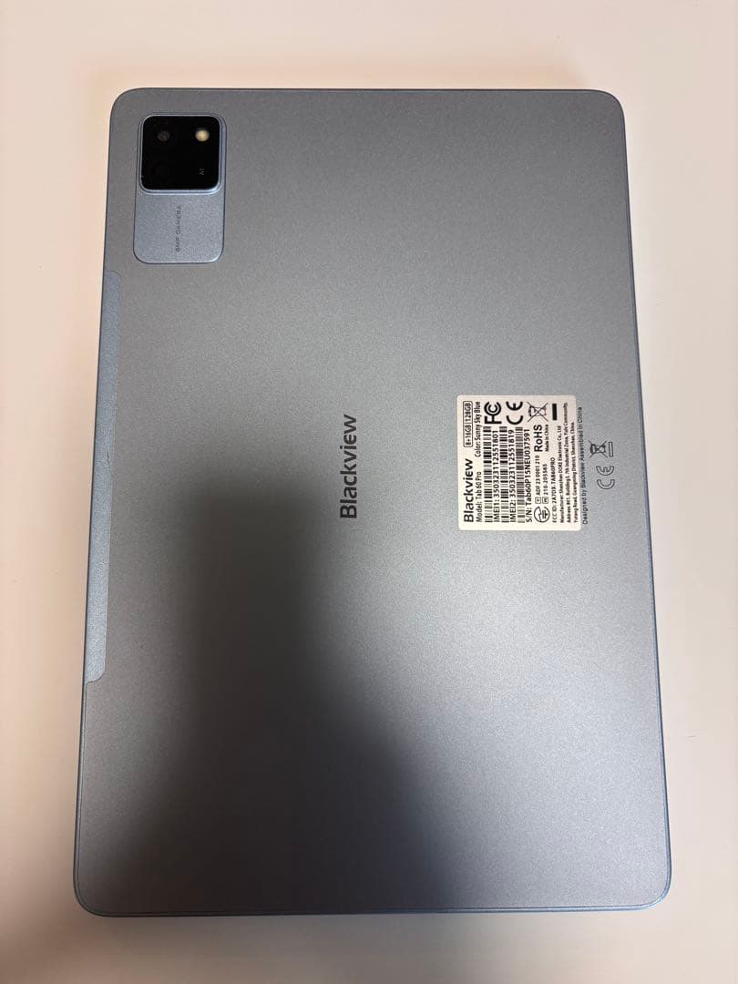 Androidタブレット本体 Blackview Tab 60 Pro 128GB