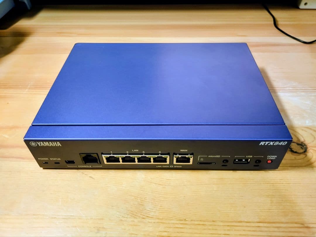 YAMAHA RTX840 有線LANルーター 本体