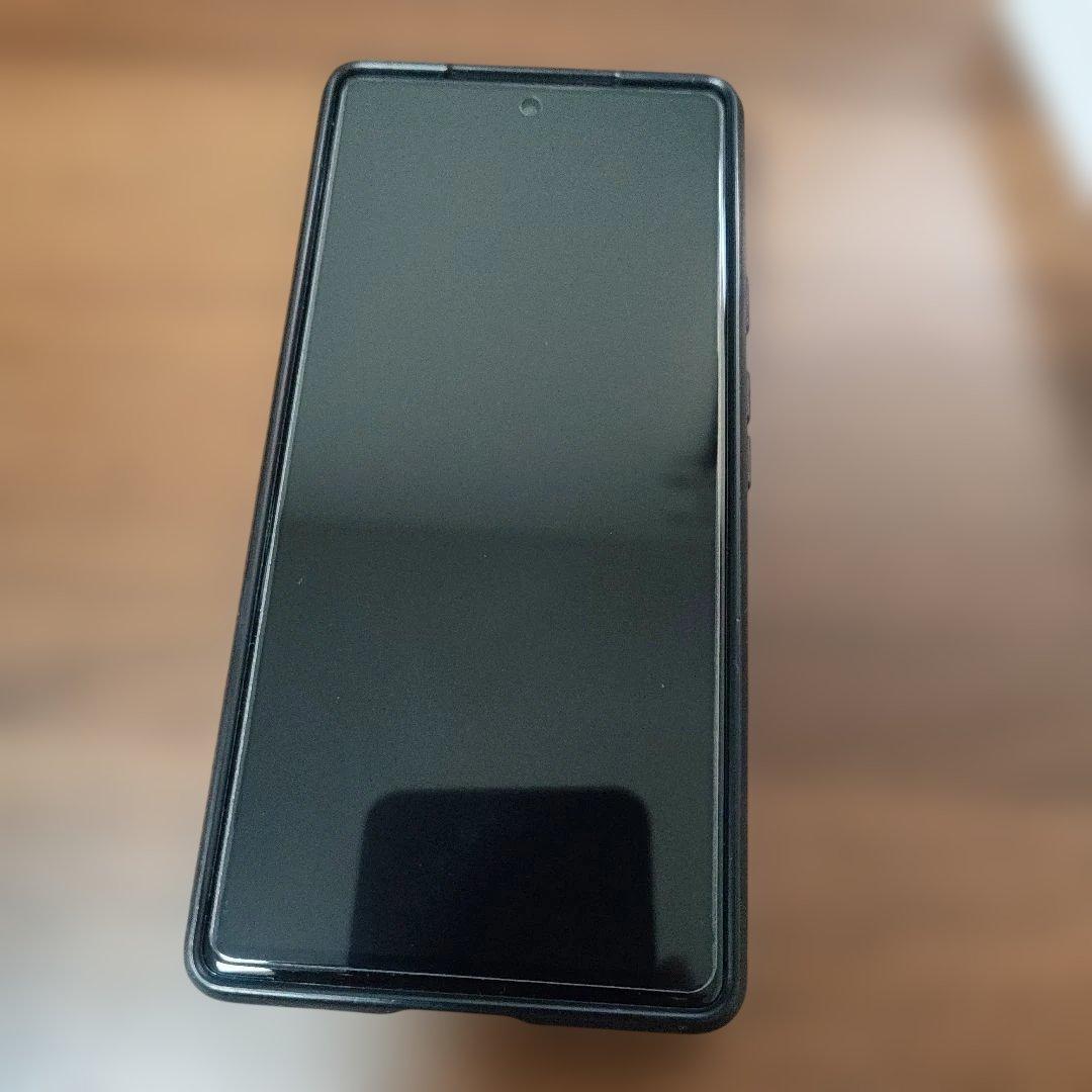 【SIMフリー】Google Pixel 6a 本体 ブラック　ケース付