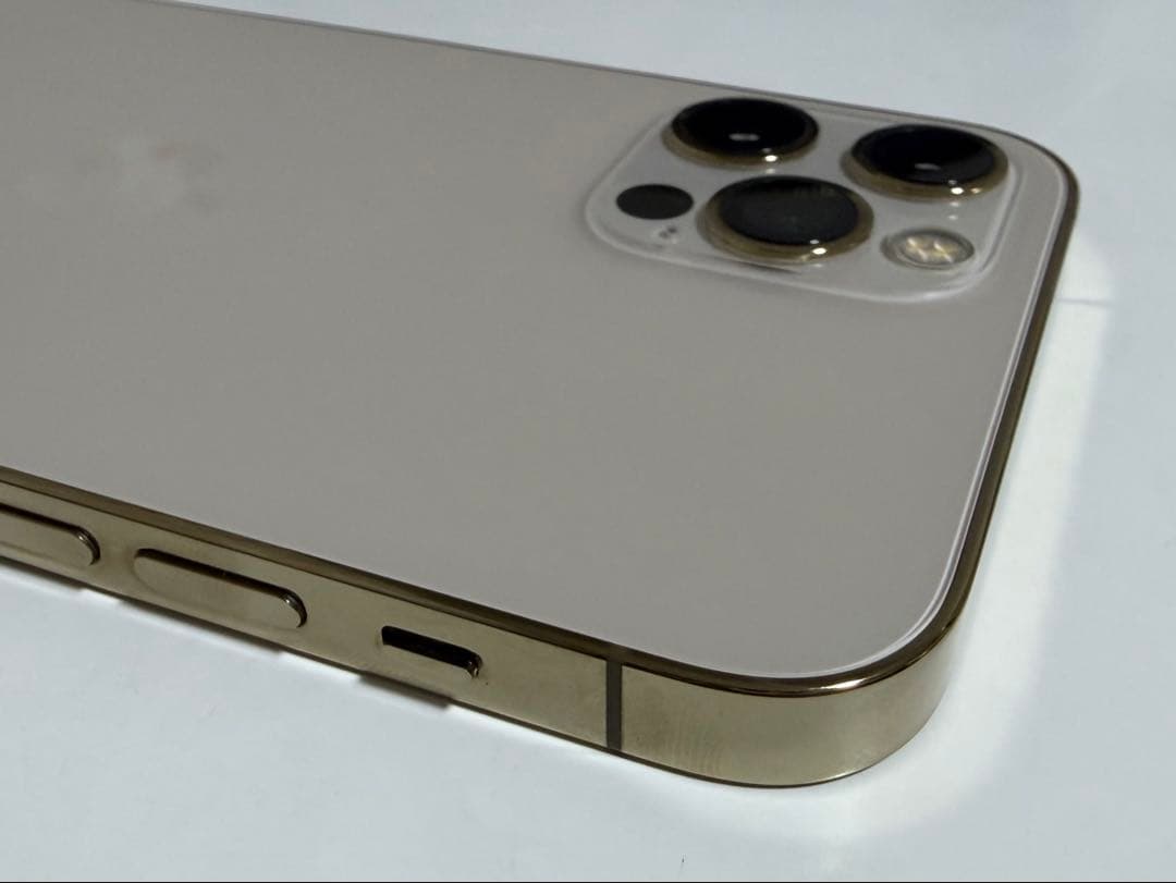 iPhone 12 Pro 128GB ゴールド SIMフリー 美品 90%