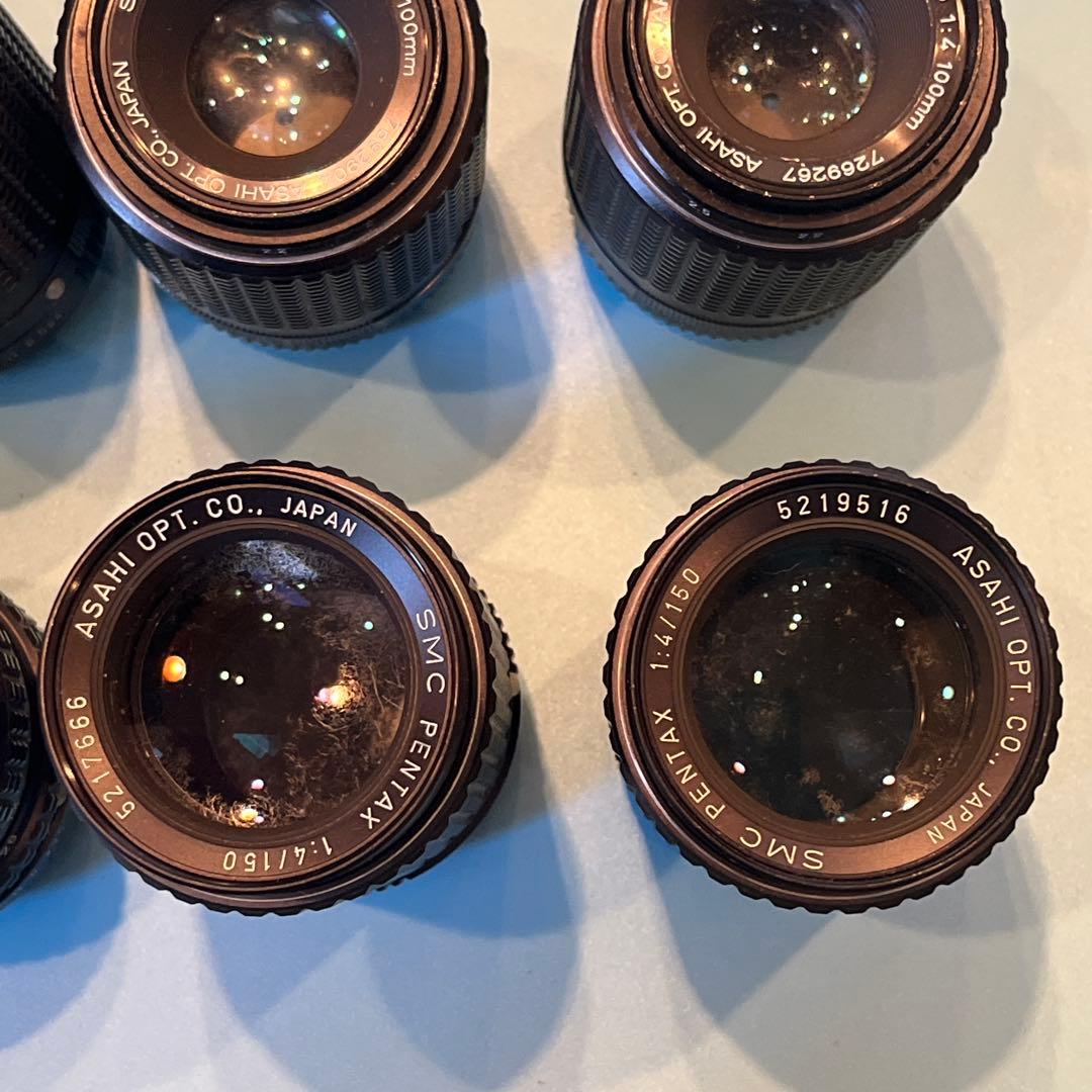 PENTAX Kマウント レンズ8本まとめ ジャンク