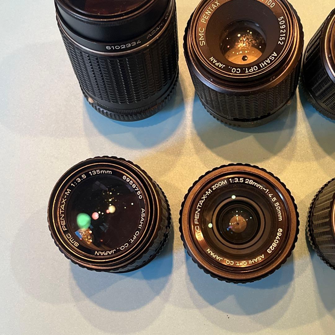 PENTAX Kマウント レンズ8本まとめ ジャンク