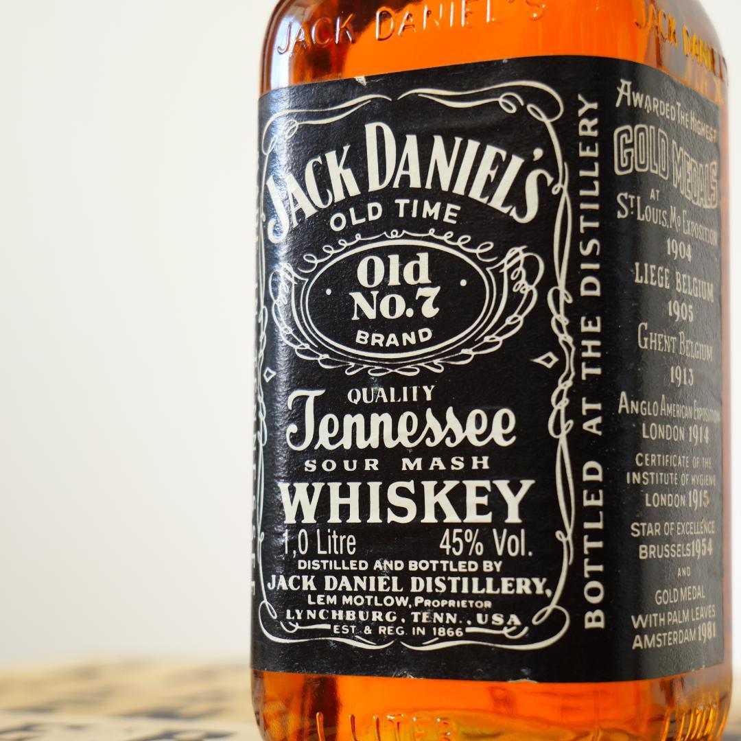 【旧旧ボトル】ジャックダニエル 1000㎖ 45% 90Proof ブラック