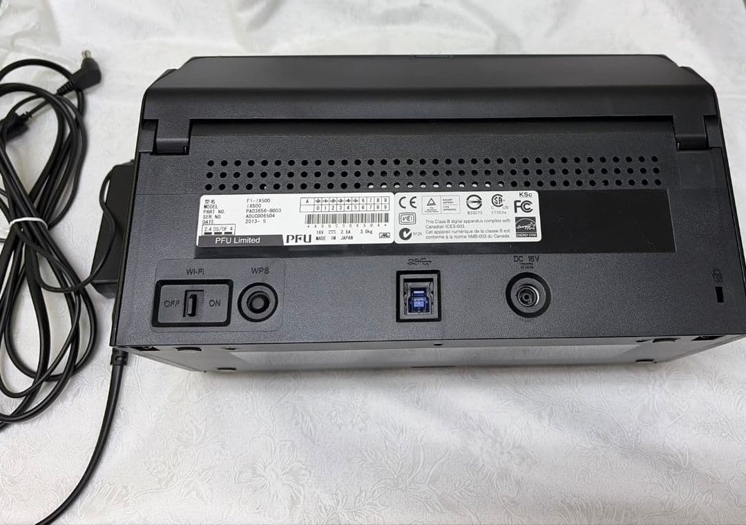 L*s様 Fujitsu ScanSnap iX500ドキュメントスキャナー