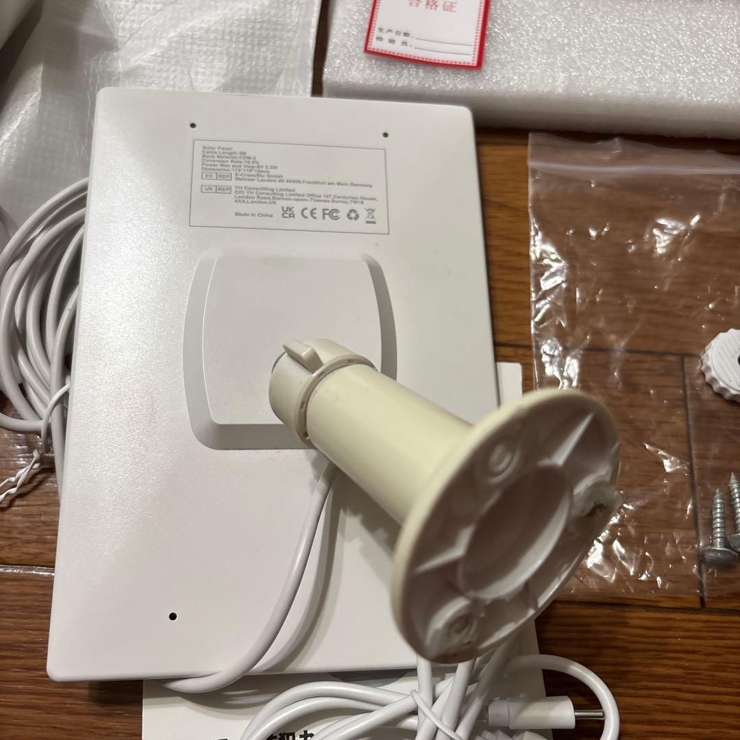 Galayou屋外カメラ300万画素+パネル5200mAhバッテリー充電+ソーラ