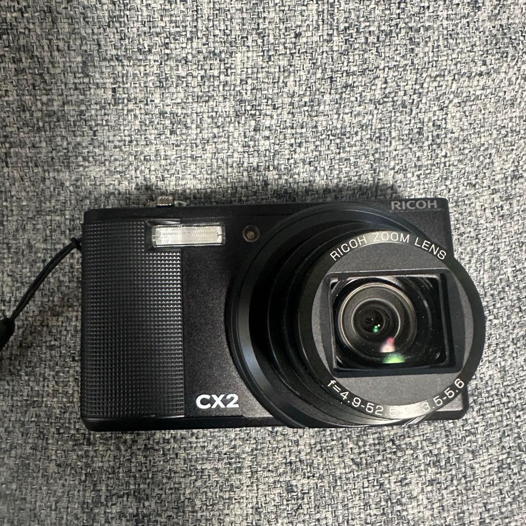 【動作確認済み】RICOH CX2 コンパクトデジタルカメラ　ブラック