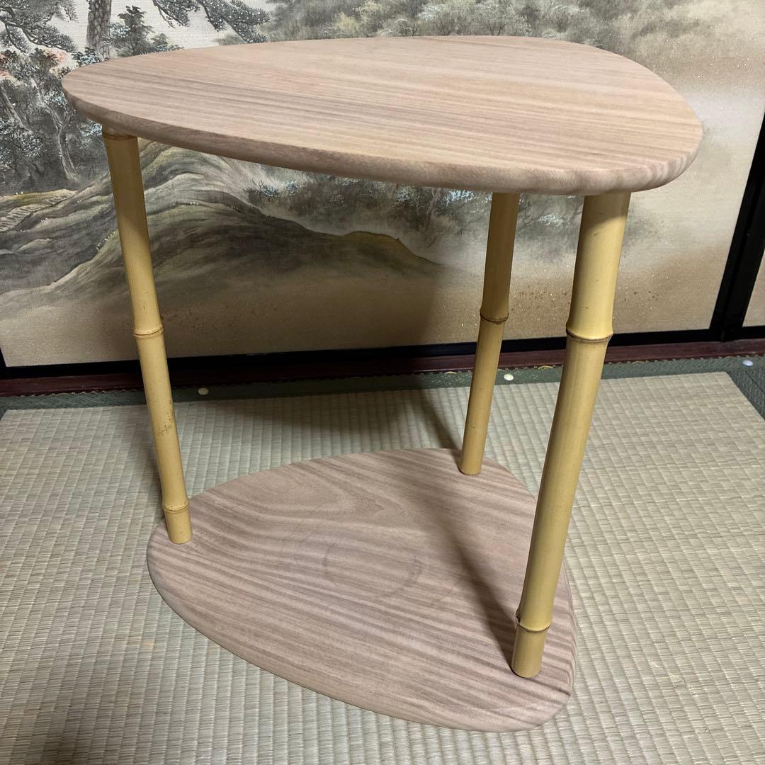 茶道具☆蛤卓 淡々斎好写 組立式 お茶道具／共箱