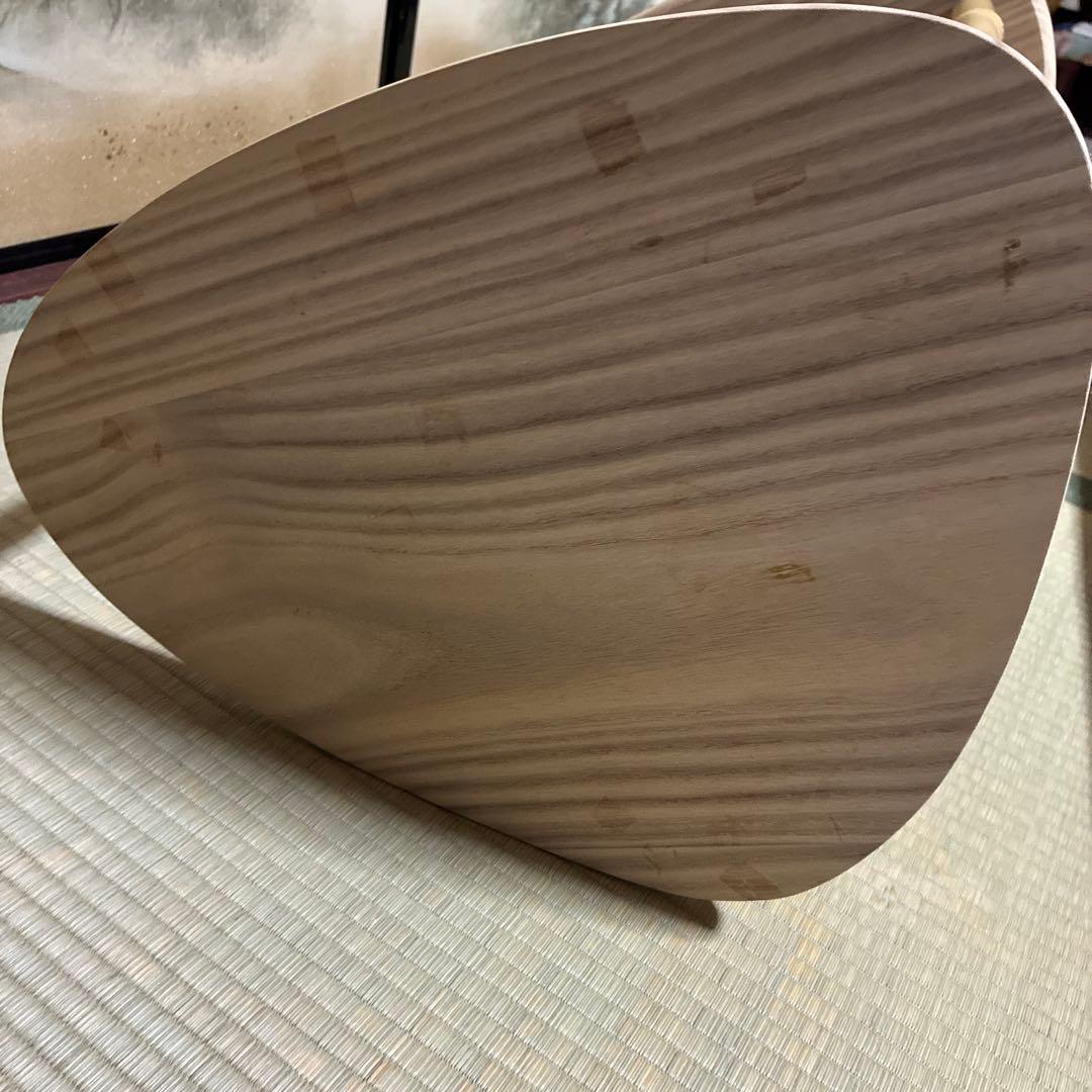 茶道具☆蛤卓 淡々斎好写 組立式 お茶道具／共箱